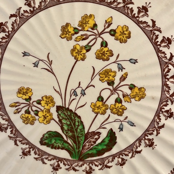 Vintage Copeland Spode “Wicker Dell” Salad Plate. Made in England - Picture 2 of 8